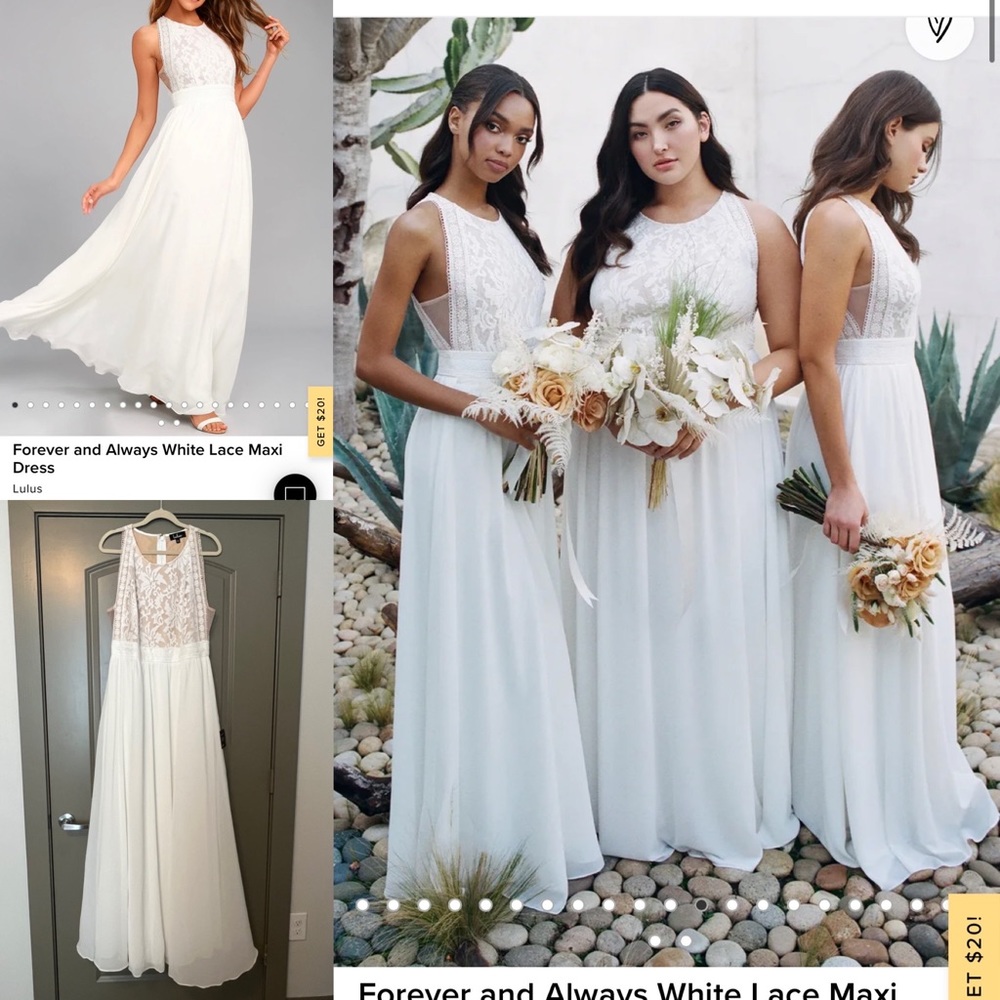 Lulus Bridal Gown (NWT)